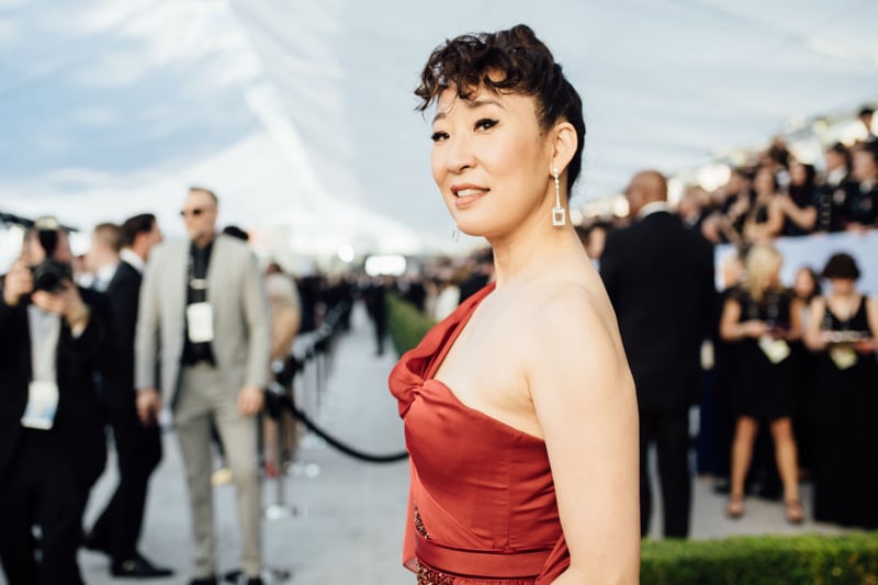Killing Eve star Sandra Oh is a superfan and was able to live her dream of singing with Simon Le Bon and John Taylor on Apple TV+’s Carpool Karaoke.  (Photo by Emma McIntyre/Getty Images for Turner)