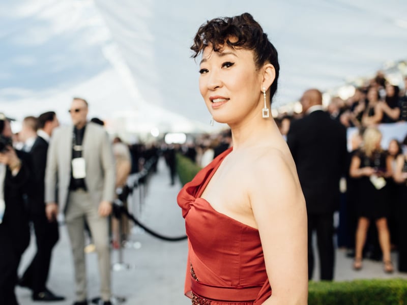 Killing Eve star Sandra Oh is a superfan and was able to live her dream of singing with Simon Le Bon and John Taylor on Apple TV+’s Carpool Karaoke.  (Photo by Emma McIntyre/Getty Images for Turner)