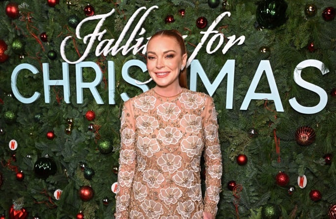 Mean Girls star Lindsay Lohan once dressed up as Simon at a 80s themed party and this superfan even had the chance to work with them. They collaborated in 2015 on the song Dancephobia. (Photo by Bryan Bedder/Getty Images for Netflix)