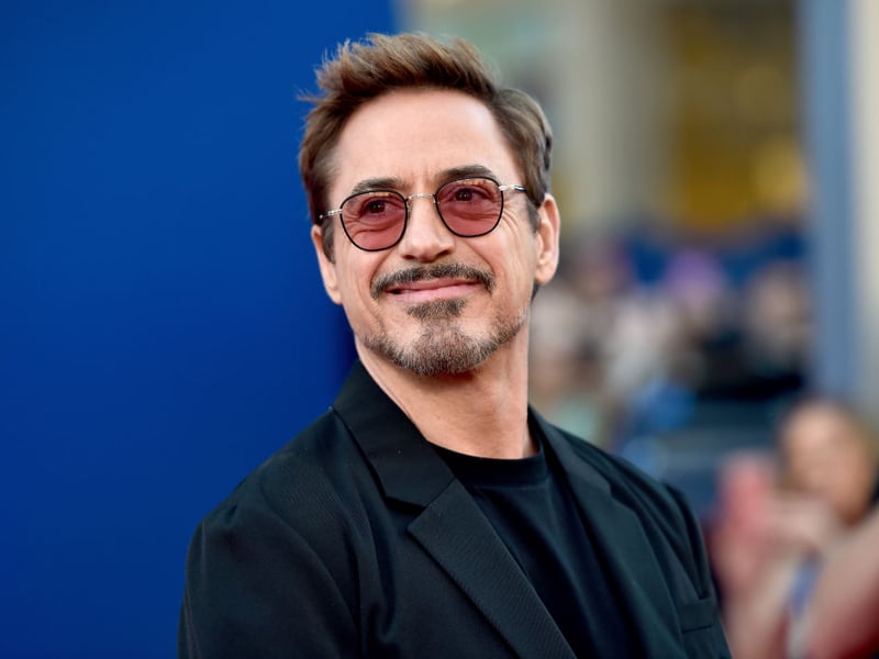 Robert Downey Jr. of Ironman fame is a long-time fan. He not only inducted them into the Rock and Roll Hall of Fame last month but also had them play at his 50th birthday. (Photo by Alberto E. Rodriguez/Getty Images)