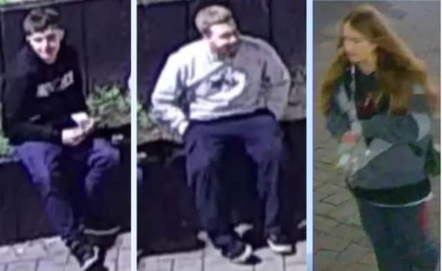 Caught on camera - do you recognise these people?