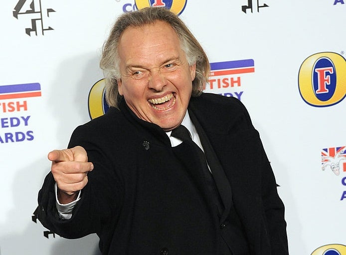 "I don't have moments of weakness. I'm Rik Mayall."