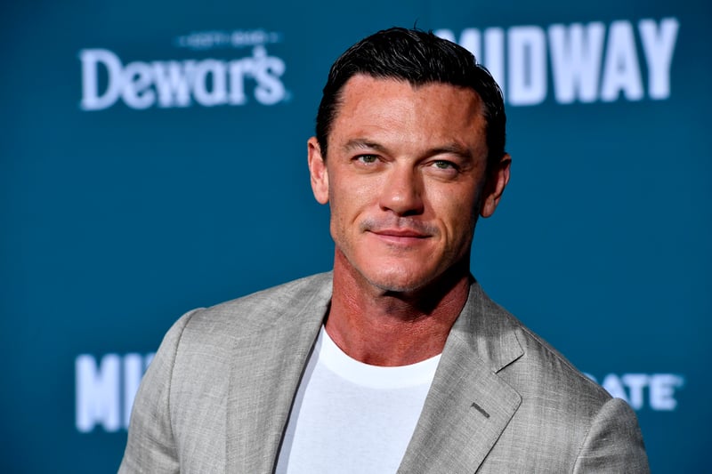 The Hobbit actor Luke Evans was seen alongside director Phil Allocco filming for an upcoming film, 5lb of Pressure, in the Northern Quarter. Credit: Getty