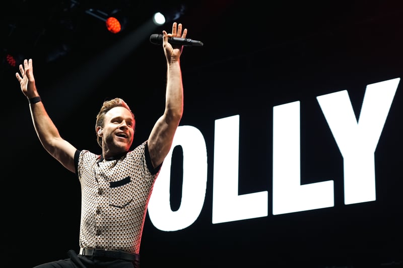 Olly Murs will be performing at the Utilita Arena on April 22.
