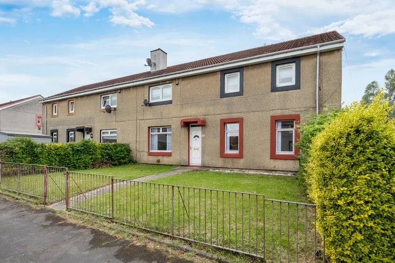 Another angle of the property at 137 Acredyke Road, Balornock G21