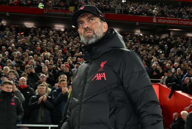 Jurgen Klopp. Picture: Andrew Powell/Liverpool FC via Getty Images