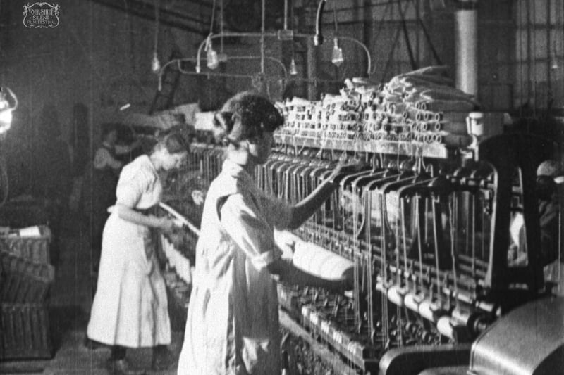 Women hard at work in this unnamed factory in 1919