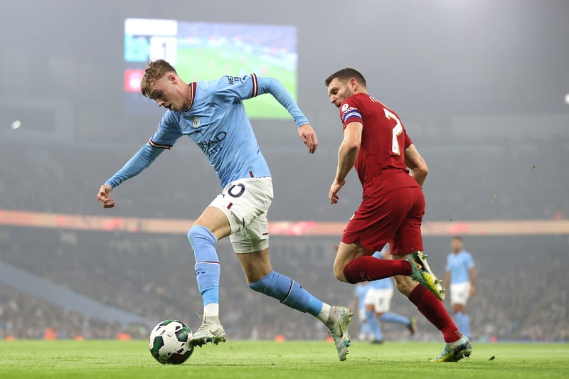 Started the first half impressively and caused Milner repeated problems down the City left with his penetrative runs. Palmer’s performance dipped a little after the break but overall it was a good showing from the youngster.