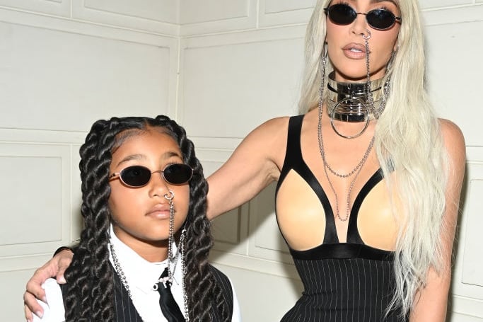 Kim Kardashian and Kanye West’s daughter North West is a huge fan of Black Sabbath, revealed Kardashian. Sharon Osbourne had also invited North to tea after the beauty entrepreneur revealed her daughter’s love for rock. (Photo by Pascal Le Segretain/Getty Images)