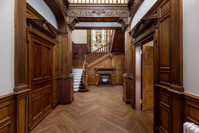 Through the front door and into this stunning historic property 