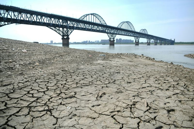 On the other end of the spectrum, China also suffered a year-long drought - with some experts warning the country is on the brink of a water catastrophe. Over the summer, the world’s biggest polluter experienced an extended period of high temperatures that lasted two months - the longest since records began in the 1960s, according to China’s Meteorological Administration.  

Experts warned that if the drought, which has so far cost $8.4 billion, continues - there could be devastating consequences for global food security, energy markets, supply chains, and even civilians’ health and safety. 

(Photo Credit: Getty Images)