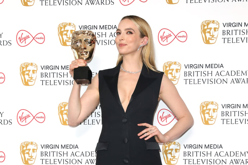 Jodie Comer won the Leading Actress Award the  Virgin Media British Academy Television Awards this year, as well as being named the most beautiful woman according to science. Comer also starred in Help, which received the International Emmy for a TV movie/mini-series. Image: Tristan Fewings/Getty