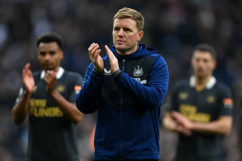 Eddie Howe thanks travelling fans after a 5-1 drubbing from Tottenham Hotspur. The Magpies had now lost three in a row.