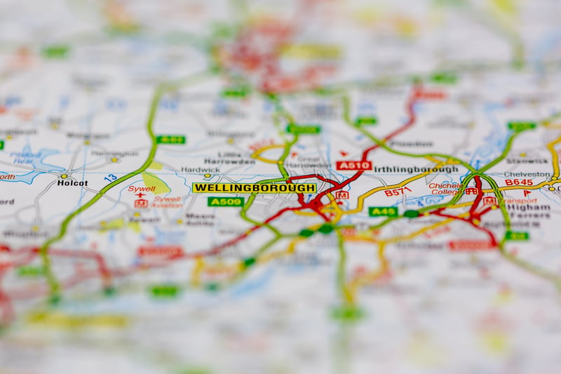 The second town in Northamptonshire to make the list, Wellingborough has seen an average increase in house price of 15.5% (£41,087) since last year. It means the average price of a dwelling is now £306,985.