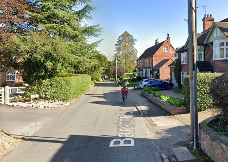 Barston village in Solihull has been named among the poshest villages to live in the UK, according to a list released by The Telegraph. It’s only 50 minutes away from the city centre and is known for its beautiful greenery and nicest people. The village architectural heritage spanning some 400 years.  (Photo - Google Streetview) 