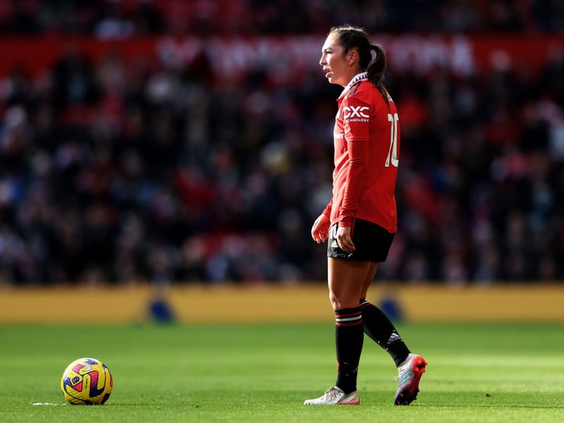 Katie Zelem narrowly beats Ella Toone to the title of most assists. The skipper ends 2022 with a total of nine assists in the WSL.