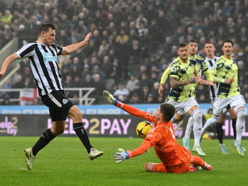 Wasted a good chance early on from a difficult angle and hit the ball straight at Meslier early in the second half. A wasteful afternoon in front of goal. 