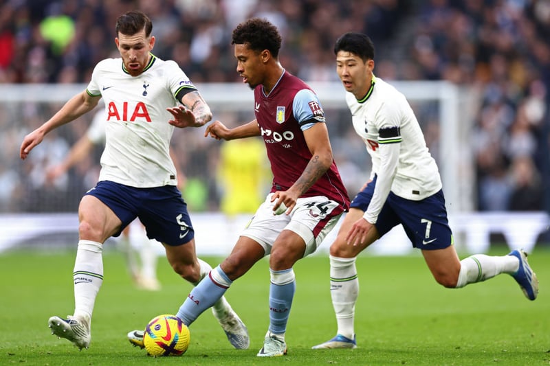 The Spurs midfielder put in a shift at the heart of midfield and was desperate to get his team going every now and then-5