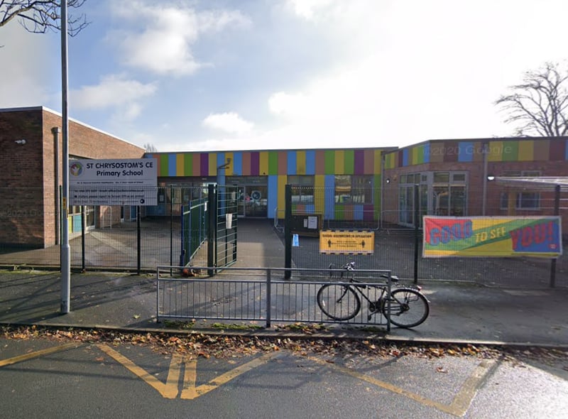 St Chrysostom’s CofE Primary School in Chorlton-on-Medlock received a “good” rating in March 2022. Ofsted inspectors said: “Everyone celebrates the different backgrounds and characteristics of pupils at the school and people in wider society. Pupils have a strong understanding of equality issues. They learn about different forms of discrimination, such as racism and homophobic bullying. Pupils said that if bullying happens, they know that staff will deal with it immediately.” Credit: Google Maps