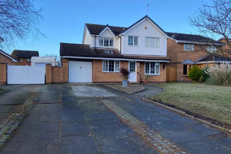4. A four bedroom detached home is up for sale on Blundell Road, Hightown