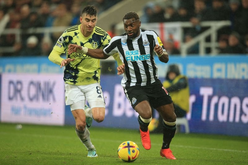 Saint-Maximin made an impact when he was introduced against Leeds. Newcastle could perhaps benefit from his pace and trickery to break down Arsenal. 
