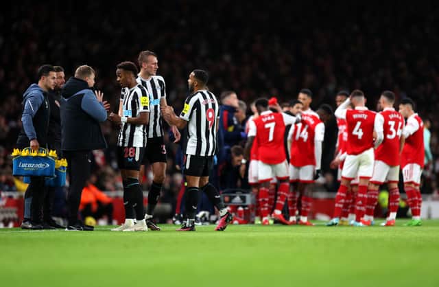 Newcastle United player ratings from the goalless draw at Arsenal. Photo by Julian Finney/Getty Images)