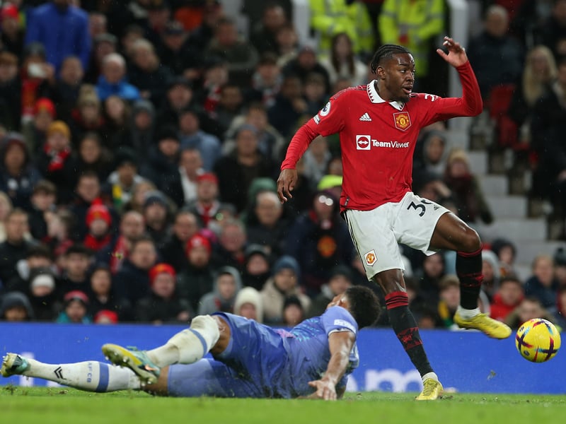 Didn’t have too many moments of quality, but played well as a central striker.