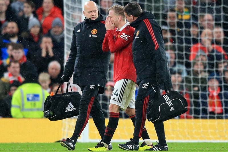 Van de Beek will miss the remainder of the 2022-23 campaign because of a knee injury sustained during a 3-0 victory over Bournemouth at the beginning of last month. 