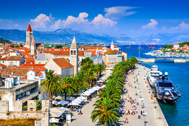 You can head to the largest city on the Croatian coast and explore Diocletian's Palace with direct flights heading off from Glasgow Airport to Split from May 2024 onwards. 