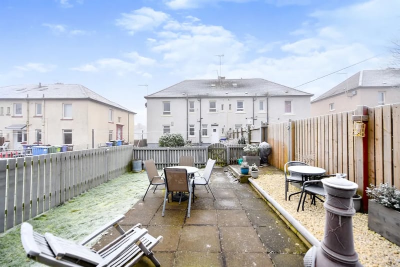 The property features a stunning rear garden