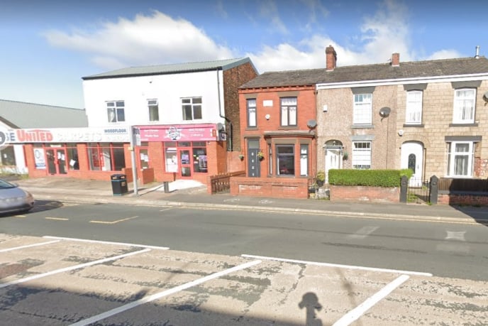 Located in Freaky Shakes on Oldham Road in Failsworth, Eduardo’s Gone Vegan is an all-vegan pizza, burger and milkshakes eatery. Photo: Google Maps