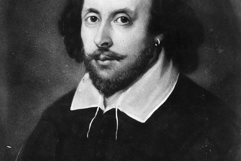 The English poet and dramatist, William Shakespeare (1564 - 1616), circa 1610. Painting known as the ‘Chandos portrait’. It is almost certain that Shakespeare attended this school, leading to the school widely being described as “Shakespeare’s School”