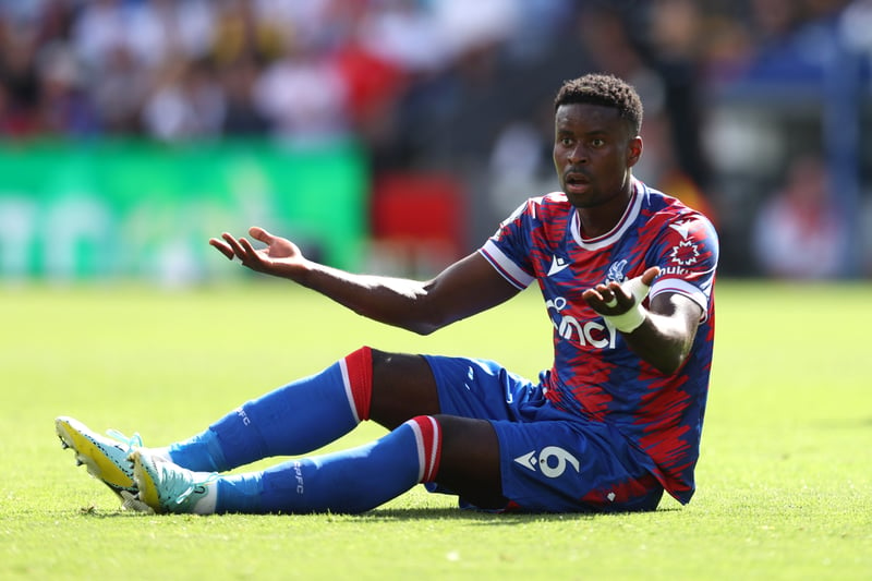 Net spend: -£72.8m. Record arrival: £18m (Marc Guehi). Record departure: £50m (Aaron Wan-Bissaka).