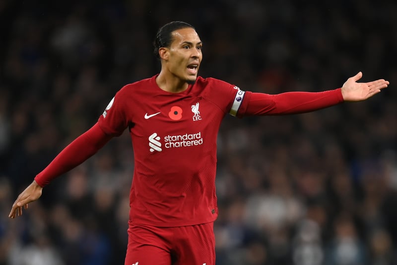 Another player who’s been inconsistent, Van Dijk’s form has dipped but he remains their best centre-back.