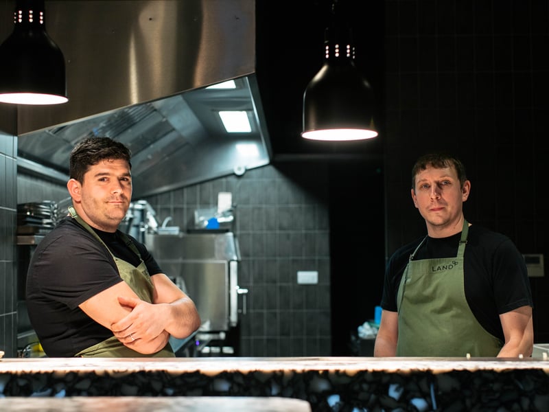 Vegan restaurant Land located in Birmingham City Centre’s Great Western Arcade was included in the Michelin guide since opening in 2019. 

The restaurant was reviewed by Jay Rayner in 2020 and he wrote: “Land is designed to take you somewhere new. Even the wine list is calculated to encourage experimentation.”
(Photo - The Relationship Co.)