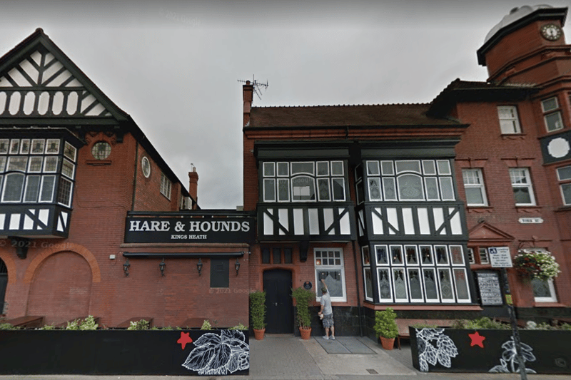 The Hare and Hounds is one of Birmingham's most famous venues thanks to its live music history. The Hare and Hounds boasts two downstairs bars which host a weekly pub quiz on Wednesdays, the hugely popular Blues Club on Saturday afternoons, comedy workshops and more. They serve classic pub grub. Id recommend trying their spicy Tandoori Chicken