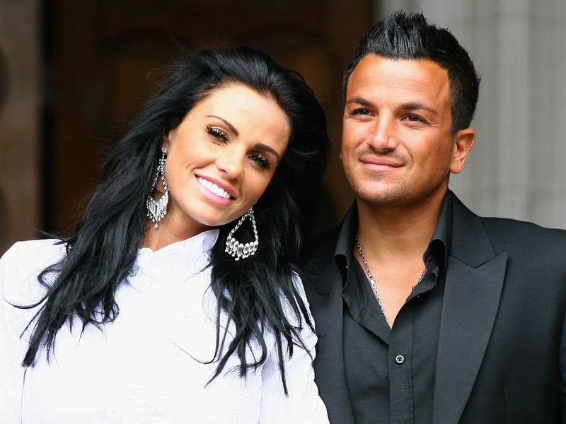 Katie Price and Peter Andre were married from September 2005 to 2009 and have two children together, Junior and Princess