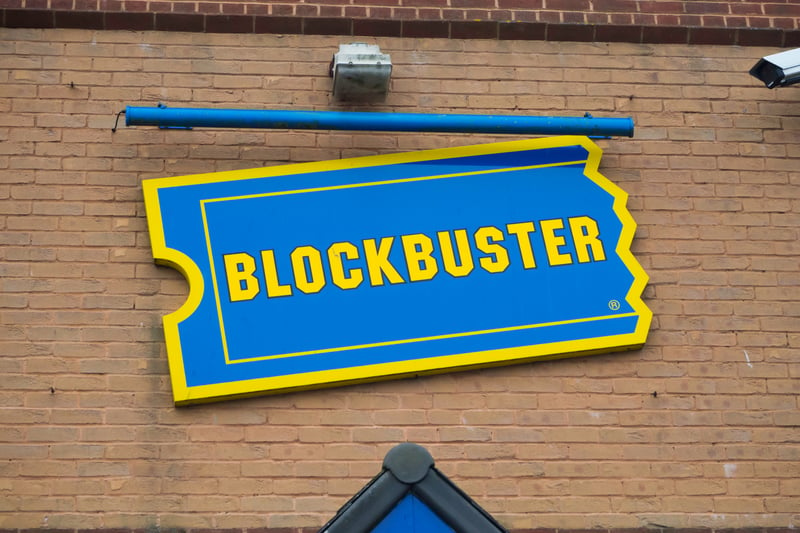 A highlight of the week for many children in the 90s and noughties was going to Blockbuster to pick or video - or later DVD - for the weekend. The store offered home video and video game rental services, and there were over 200 shops across the UK and Ireland. Unable to compete with competition from online streaming services, Blockbuster was in to administration in 2013 and all the stores were closed.