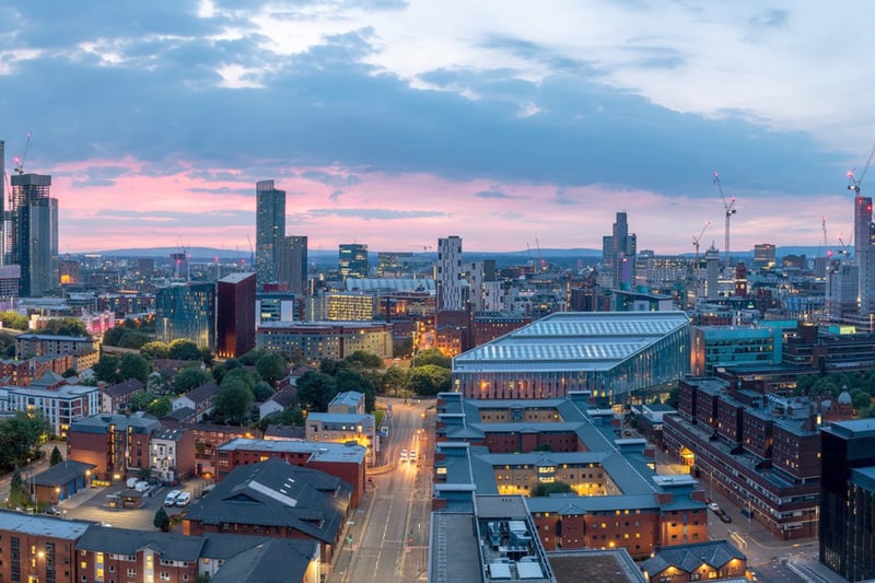Manchester is the second biggest city in the UK with a population of 2,730,076. 