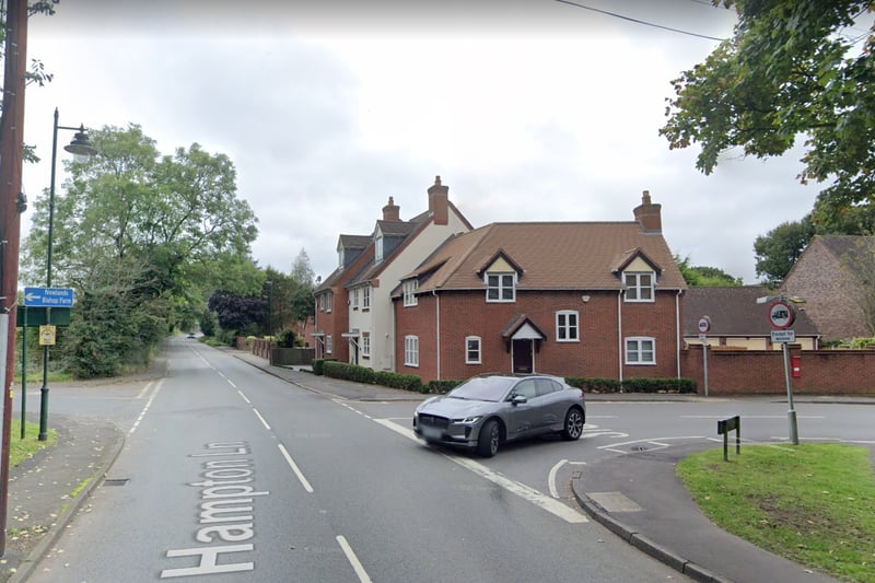 Catherine de Barnes village is close to Hampton in Arden in Solihull. The name is derived from Ketelberne, a 12th century lord. The village was  in the manor of Longdon back then and later merged with the manor of Ulverlei to form Solihull. (Photo - Google Streetview)