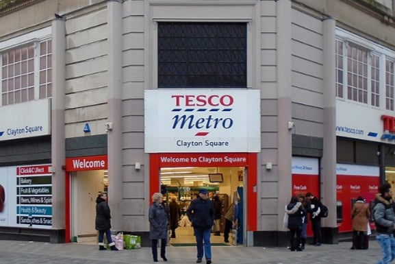 Tesco Metro Clayton Square closed in January 2019, leaving the venue vacant for several years. There is still a Tesco Superstore on Hanover Street and the Clayton Square store is now a Flannels.