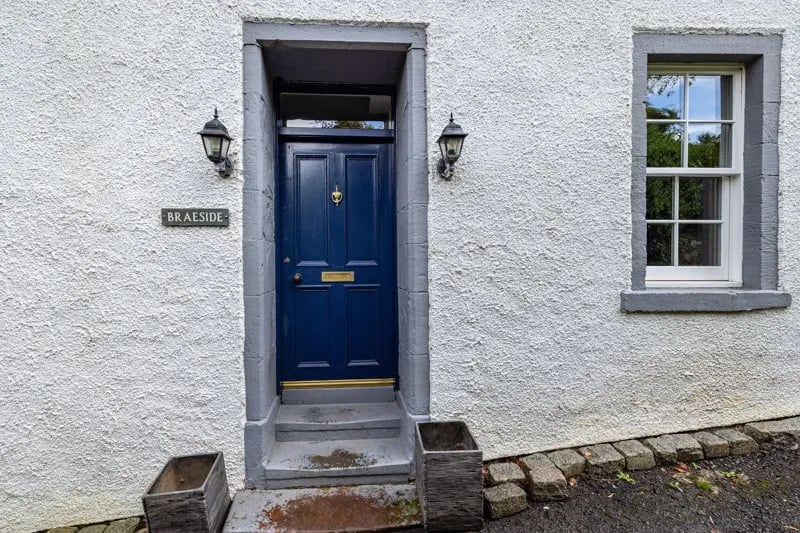 Entrance to the 3-bed cottage