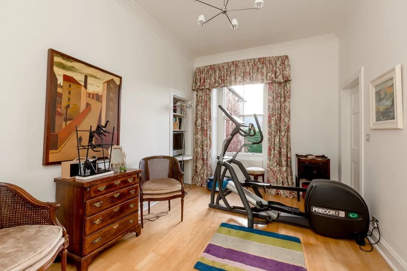 Spare room with Gym equipment at Innerwick House