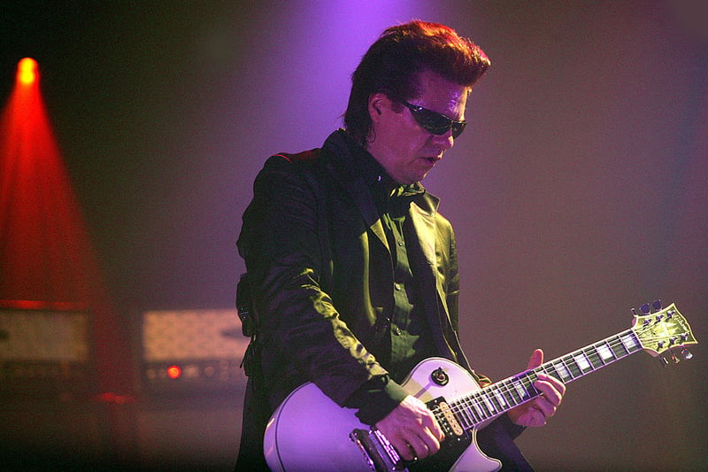 Andy Taylor of Duran Duran was in Sri Lanka shooting for with Hungry Like The Wolf and Save A Prayer but it got him sick. “Don’t fall into a lagoon full of elephant’s urine and wash it all down with more booze and a bucket of chillies,” said Andy Taylor. He was diagnosed with a tropical virus after his shenanigans. (Photo by Jo Hale/Getty Images)