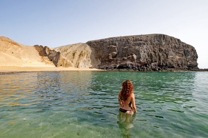 Beaches are Lanzarote’s main draw but as well as almost endless opportunities for sunbathing and swimming it has an astonishing volcanic landscape which can be explored on the back of a camel