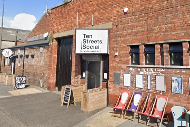 Ten Streets Social offers a range of events, from drag brunches to raves. It also serves up delicious meals and hosts seasonal workshops.
