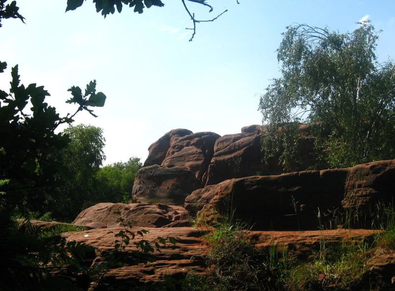 Hidden in Thurstaston Common is a red sandstone, known by locals as Thor’s Rock or Thor’s Stone. Legend says it got its colour from sacrifices made in honour of Thor.
