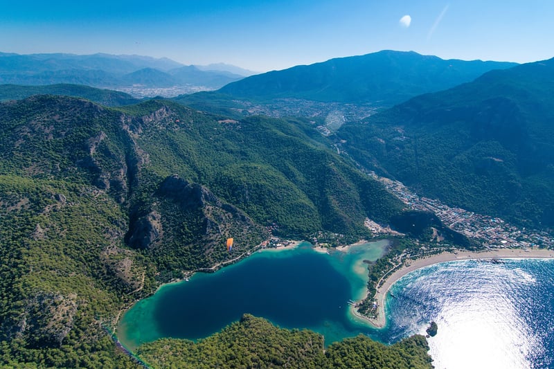 Dalaman in Turkey has grown massively in popularity with tourists over recent years and is a gateway to attractions like Kumburnu beach, which extends like a pier into a deep blue lagoon and is a great for snorkelling, and Babadağ mountain which is an ideal spot to try paragliding