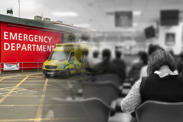 Hundreds of thousands of people had to wait over four hours to be seen after arriving at A&E in December. (Image: NationalWorld/Mark Hall)