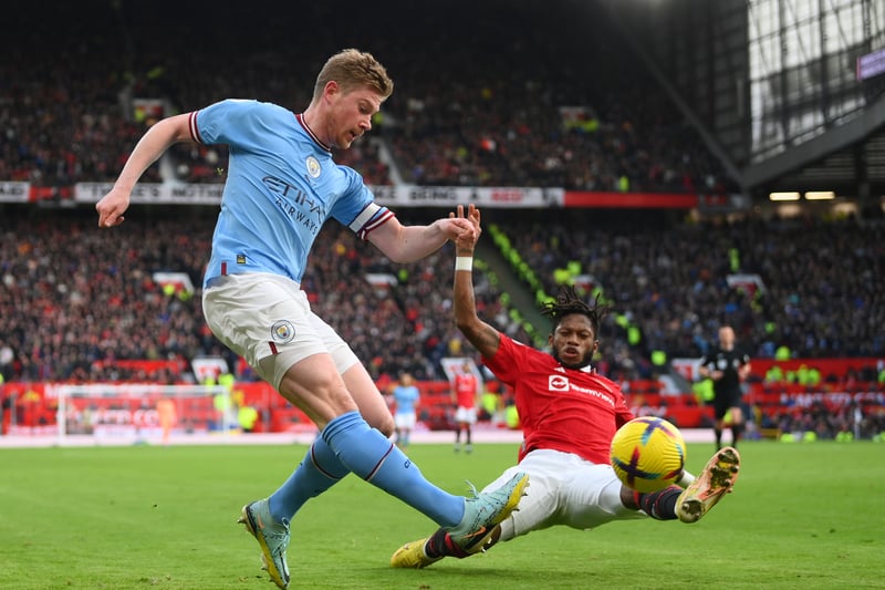 Timid early on. He had few opportunities between the lines. Things opened up for the Belgian in the second half, and he provided a fine cross for the opening goal. Still, De Bruyne wasn’t at his best.